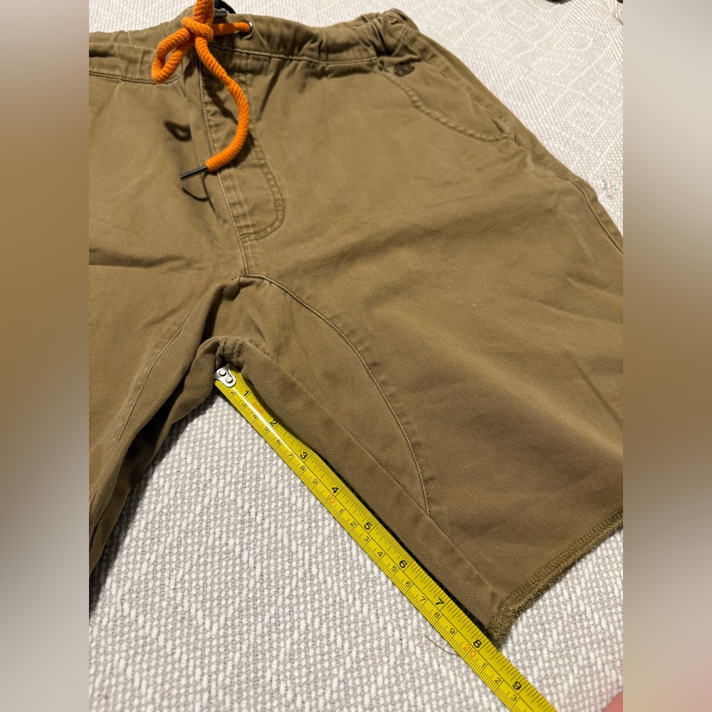 Element Men’s Drawstring Shorts, Tan, Size Small - Picture 7 of 9